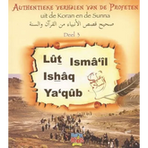 Boekomslag met namen van de profeten authentieke verhalen lut ismaiel ishaq mooie illustraties